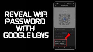 How to Reveal WiFi Passwords Using Google Lens [upl. by Erasmo]