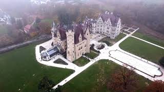 Zamek Moszna z drona  aerial video [upl. by Evangelina938]