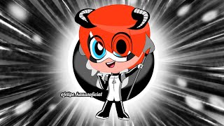 Caprikid Chibi Miraculous  Speed Arte Fan made Nathanael com o Miraculous da cabra 🐐 [upl. by Acysej]