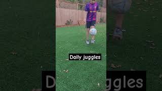 Daily juggles My records 1662 whats yours [upl. by Damaris718]