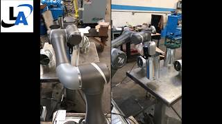 Omron TM Collaborative Robot Integrated with Industrial Tube Bender [upl. by Hovey]