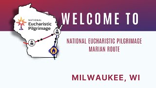 National Eucharistic Pilgrimage Marian Route Milwaukee [upl. by Frost202]