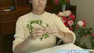 How to Make Flower Arrangements for Weddings  Making A Floral Head Wreath For A Wedding Part 1 [upl. by Assenad]