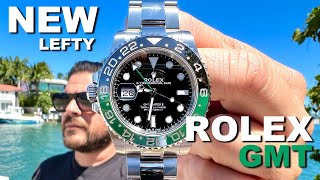 New Lefty Rolex GMT Master quotSPRITEquot  Next Rare Hyped Model [upl. by Jody]