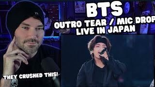 Metal Vocalist First Time Reaction  BTS  Outro Tears  Mic Drop  LIVE in JAPAN [upl. by Deuno966]