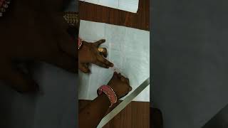 Body Pavadai cutting and stitching methods in Tamil part3 [upl. by Trubow554]