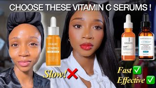 Choose These 3 Effective Vitamin C Serums for Bright  SpotFree Skin  Stop Using DrRashel [upl. by Noyart]