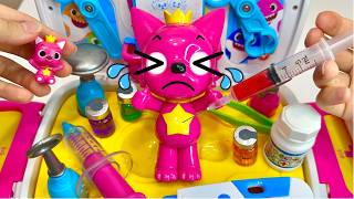 🌟Toy ASMR🌟 8💕 Minutes Satisfying with Unboxing Pinkfong Doctor toys amp Ambulance ASMR  Review Toys [upl. by Mona374]