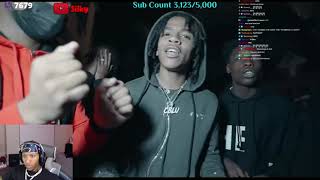 Silky Reacts To C Blu x Set Da Trend  No Ozone Pt 2 Shot By KLO Vizionz Music Video [upl. by Aneeh870]