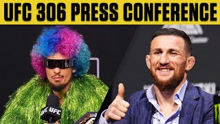 UFC 306 – Noche UFC PreFight Press Conference  ESPN MMA [upl. by Gardiner696]