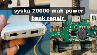 syska 20000 mah power bank repair kare mobile repairing tips and tricks mobilerepairing [upl. by Okajima966]