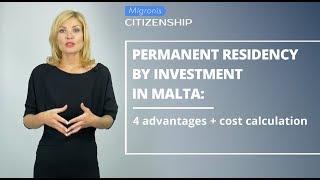 Malta permanent residency 👉 How to obtain Malta residency by investment cost amp requirements [upl. by Arhat179]