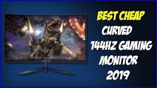 Cheapest 144Hz Monitor on Amazon Sceptre 24quot Curved [upl. by Eelamme847]