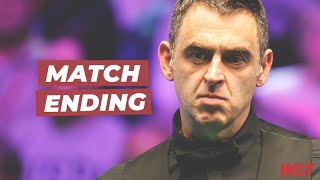 Ronnie OSullivan SMASHES Century in Deciding Frame  MrQ UK Championship [upl. by Solraced]