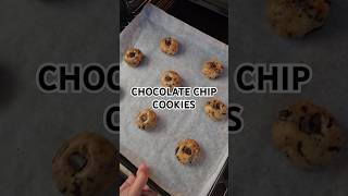 HOMEMADE CHOCOLATECHIP COOKIES baking [upl. by Ayotaj]