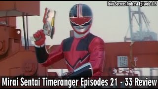 Mirai Sentai Timeranger Episodes 21  33 Review [upl. by Low923]