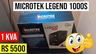 microtek legend ups 1kva  microtek legend 1000s ups 1kva installation  com lap info [upl. by Shira]