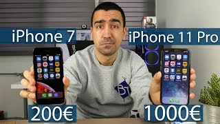 REZULTATI ĆE VAS IZNENADITI iPhone 7 VS iPhone 11 Pro [upl. by Eelta]