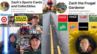 Giveaway Update The Road to 10k with zachssportscards and 1K with zachthefrugalgardener [upl. by Harbot]