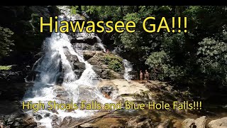 Hiawassee Ga High Shoals Falls Trail Wow [upl. by Whitcomb]