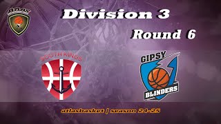 Atlasbasket  Div 3Round 6  SOUTH KINGS vs GIPSY BLINDERS [upl. by Nnylaf]