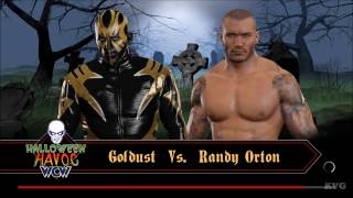 WWE 2K17  Goldust vs Randy Orton  Gameplay HD 1080p60FPS [upl. by Rawdin]