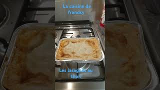 Cuisine rapide lasagnes au thon [upl. by Nedah]