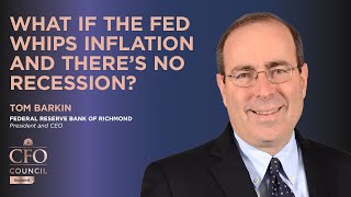 LIVE Richmond Feds Tom Barkin on the possibility of recession  CNBC CFO Council Summit — 112923 [upl. by Eenor]