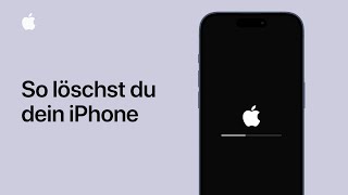 So löschst du dein iPhone  Apple Support [upl. by Seagraves]