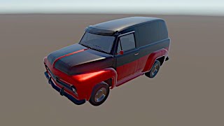 Exotic Retro American Vehicles  3D Models [upl. by Ainivad]