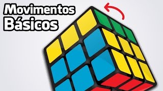 MOVIMENTOS BÁSICOS DO CUBO MÁGICO [upl. by Eimirej]