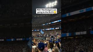 Dodgers beat the Padres advance to the NLCS vs Mets [upl. by Mallin]