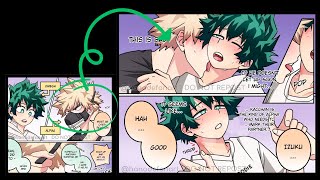 bakudeku  Baku HES GOING TO EAT ME english comic Dub [upl. by Tyrus]