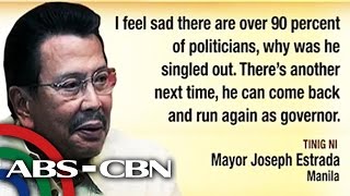 Erap tells ER to run again in 2016 [upl. by Mail777]