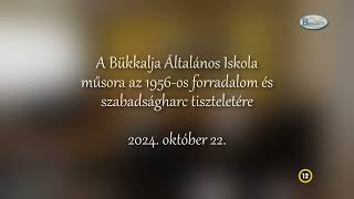 A Bükkalja Általános Iskola műsora az 1956os forradalom és szabadságharc tiszteletére [upl. by Hajile240]