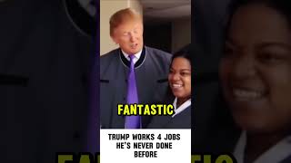 TRUMP WORKS 24 HOURS PER DAY 7 DAYS PER WEEK election2024 memes donaldtrump [upl. by Oliana]