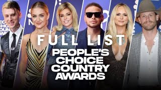 2024 Peoples Choice Country Awards Complete winners list [upl. by Lindahl760]