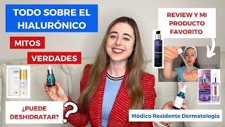 TODO SOBRE EL HIALURÓNICO  MITOS Y REVIEW LOREAL VICHY LA ROCHE POSAY ISDIN MI FAVORITO [upl. by Nealon298]