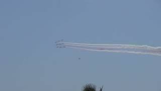 Frecce Tricolori in Southern California USA July 4 2024 KSLI [upl. by Center]