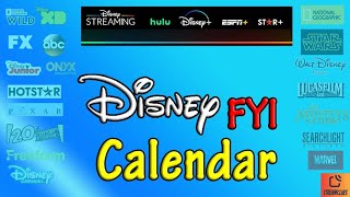 Disney FYI Calendar Everything Coming to Disney in October 2024 [upl. by Lisha]