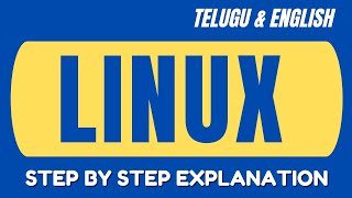 Linux in Telugu  File Management by Corporate Trainer kk [upl. by Etnahs]