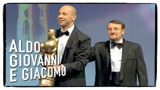 Anplagghed  La notte degli Oscar 1 di 2  Aldo Giovanni e Giacomo [upl. by Zennie]