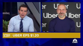 Uber CEO Dara Khosrowshahi on Q3 results Incredibly optimistic about where were going from here [upl. by Zacharias333]