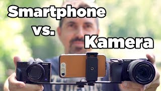 Smartphone vs Kompaktkamera vs Systemkamera DSLR [upl. by Beaudoin691]