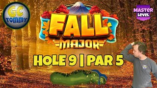 Master QR Hole 9  Par 5 EAGLE  Fall Major 2024 Tournament Golf Clash Guide [upl. by Macguiness]