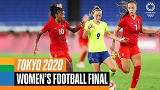 Sweden 🇸🇪 vs Canada 🇨🇦  Womens Football ⚽️🥇 Gold Medal Match  Tokyo Replays [upl. by Blatman]