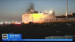 At least 4 fires reported on Grimaldi Group ships in recent years [upl. by Ayyn]