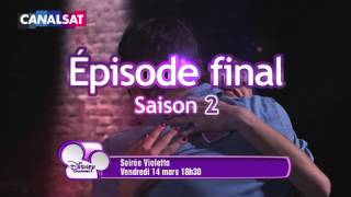 VIOLETTA  Soirée spéciale le 14 Mars sur DISNEY Channel dernier EP de la S2 suivi de son concert [upl. by Josias161]