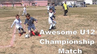 Ice Breaker Tournament U12 ChampionshipHVSC TL vs Wasatch JS [upl. by Alolomo721]