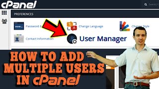 HOW TO ADD MULTIPLE USERS TO ACCESS MY HOSTING ACCOUNT USING CPANEL STEP BY STEP☑️ [upl. by Allissa890]